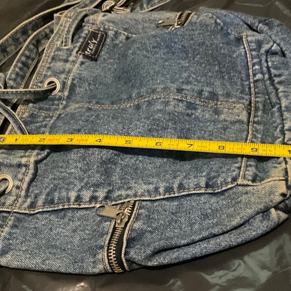 TRULY FASHION  Blue Jean purse ..vintage . - Picture 5 of 9